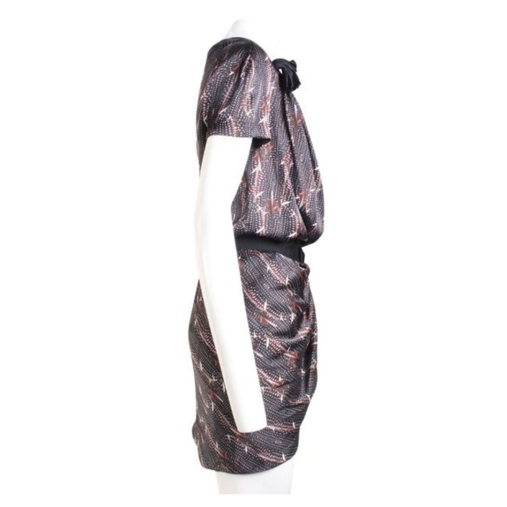 Isabel Marant One Shoulder Silk Dress - Picture 4 of 12